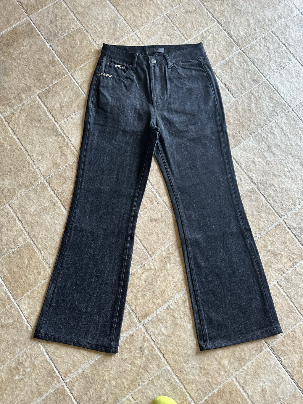 Frofooo Men's Blue Jeans, Flared and Loose Fit, 100% Cotton, Casual and Trendy Everyday Wear